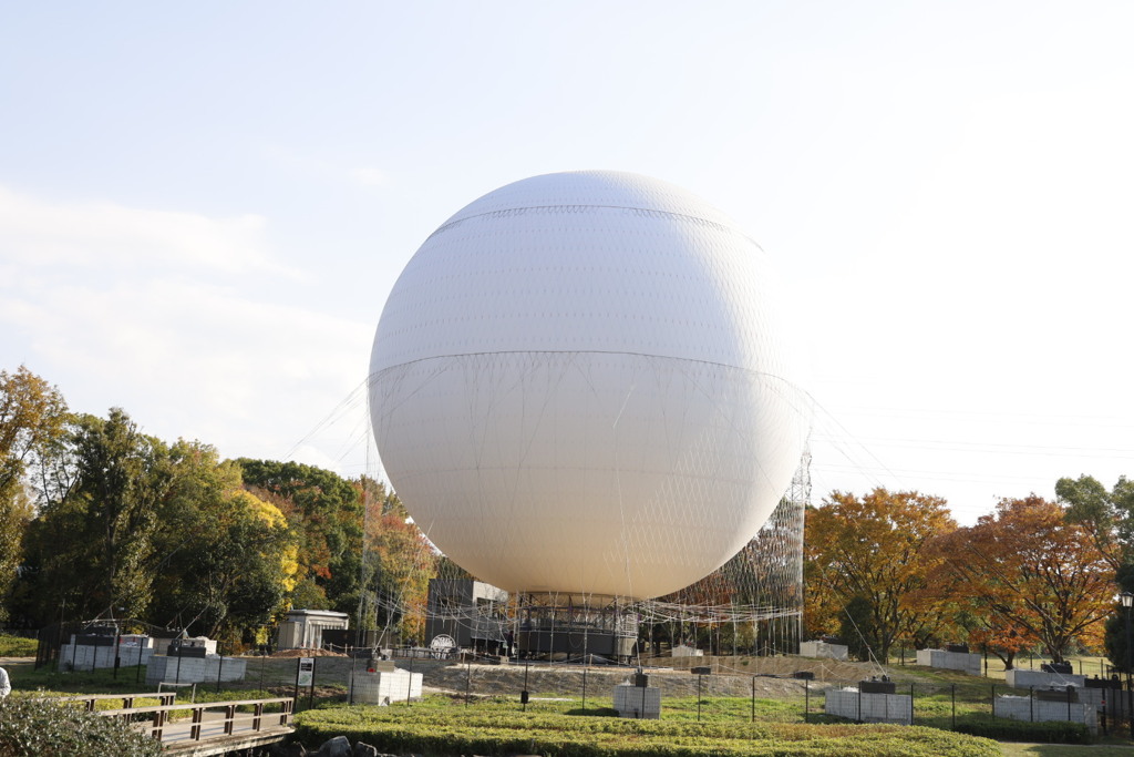 大仙公園の気球