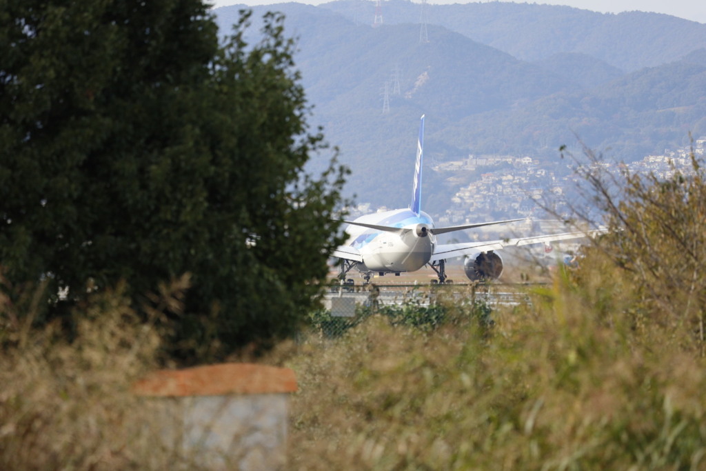 大阪国際空港伊丹空港にて