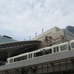 JR大阪駅阪急電車側から撮りました。