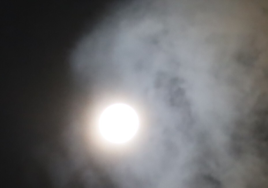 2022年朧月夜中秋の名月