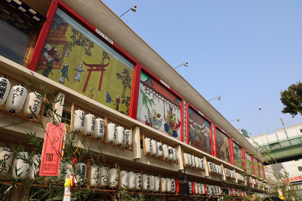 今宮戎宵宮えびす祭りにて