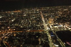 あべのハルカス展望台より夜景