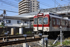 近鉄南大阪線河内天美駅にて