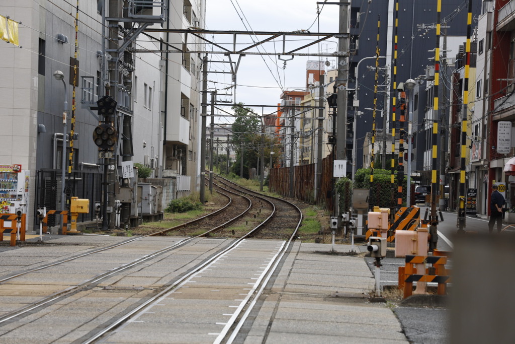 阪堺電気軌道新今宮駅前から浜寺駅へ