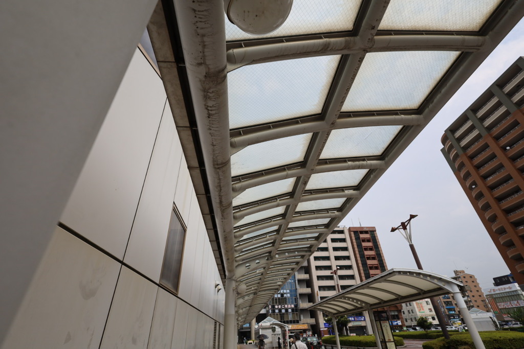 雨除けアーケード