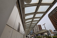 雨除けアーケード