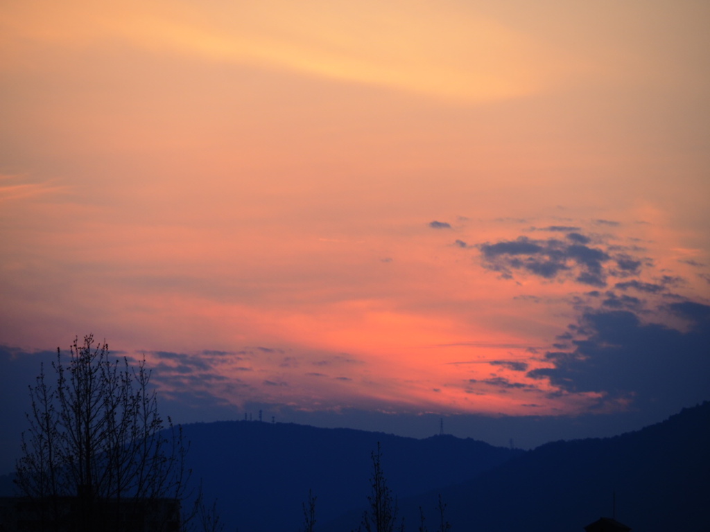『夕焼け雲』