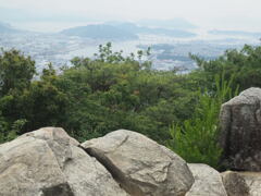 『山頂広島湾遠望』