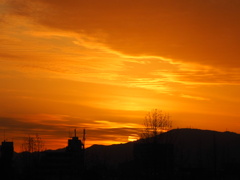 『夕焼け空』