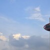 夏空の京都タワー　。。。！