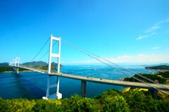 夏色の来島海峡絶景　②。。。！