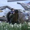 大きな背中の温もりと　①。。。！