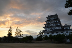 夕暮れの古城　➂。。。！