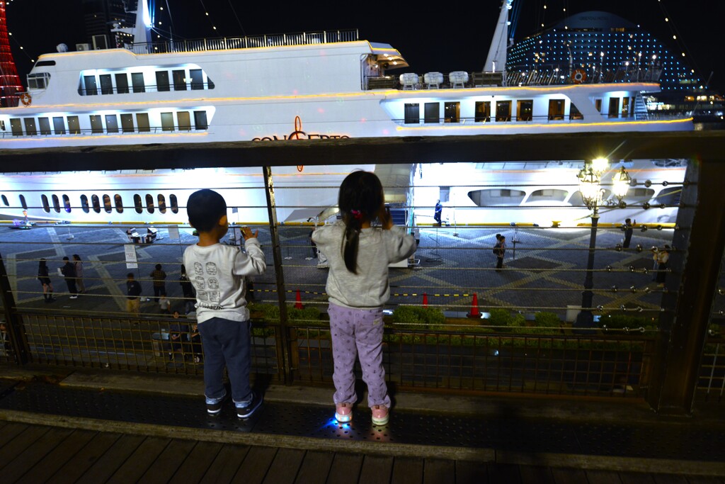 夢で見たよ白い船　。。。！