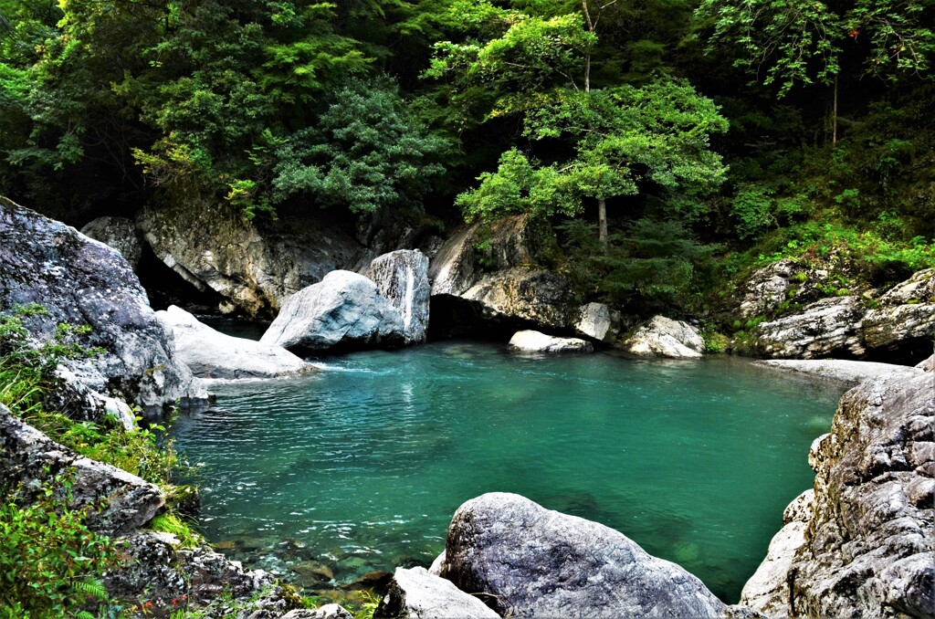 涼．．仁淀川ブルー　③。。。！