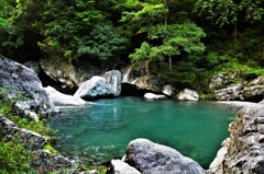 涼．．仁淀川ブルー　③。。。！