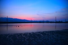 海岸通りの夕焼け空　②。。。！
