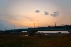 冬枯れの河原　⑤。。。！