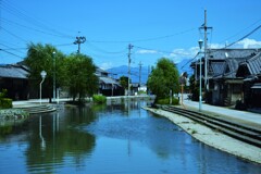 涼しげな堀割町　①。。。！