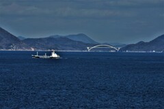 初春の瀬戸の海。。。！