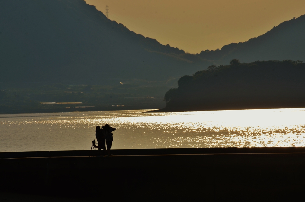 ほらごらん。。故郷の島だよ！！