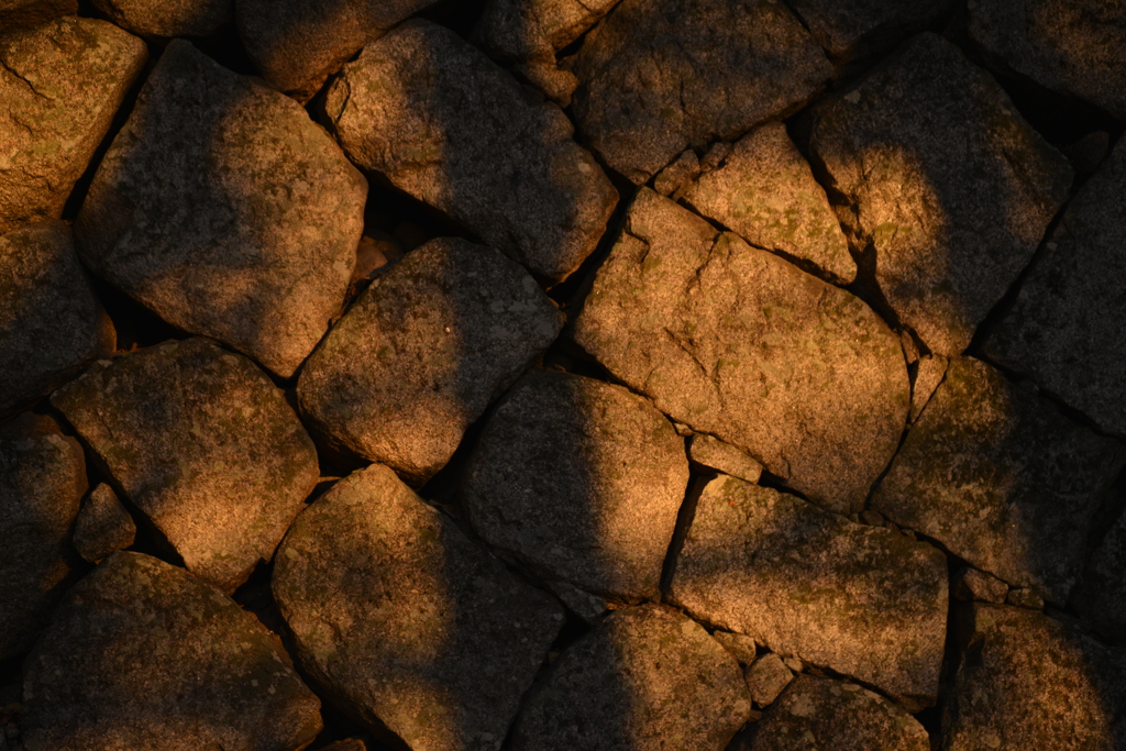 秋暮れの二の丸城門　②。。。！