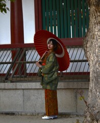 和服美人発見。。。！