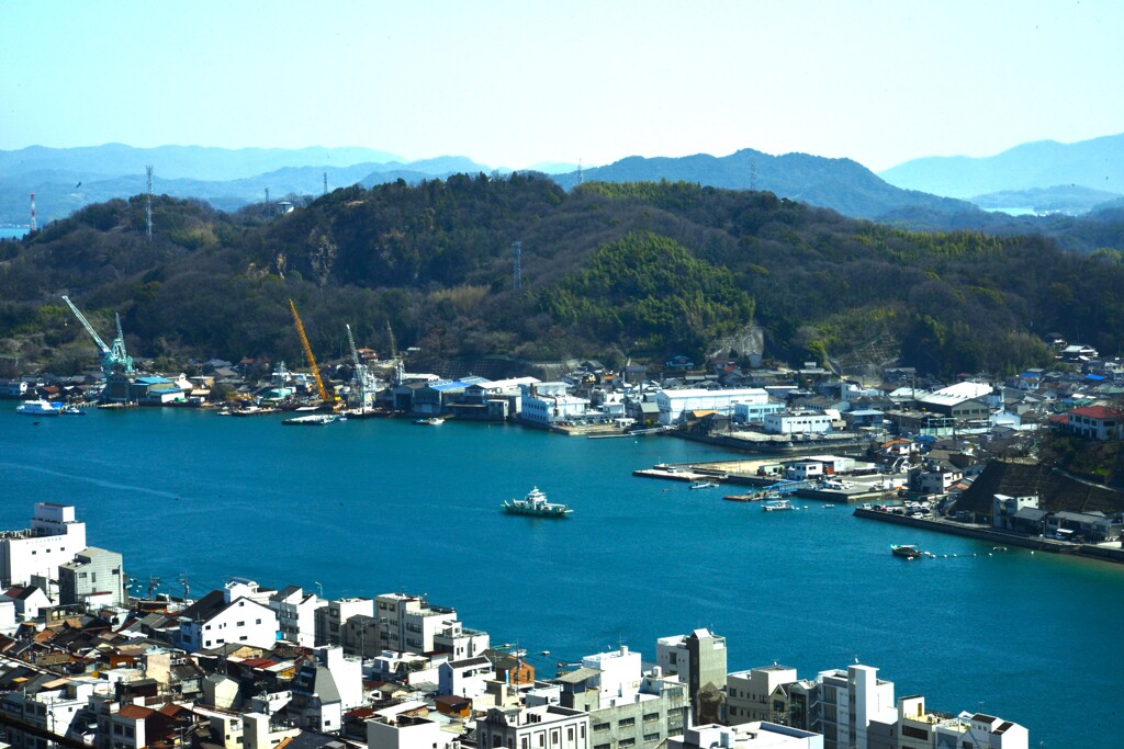 千光寺ロープウェイから見る景色　➂。。。！