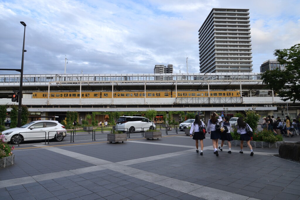 福山駅とガス燈　①。。。！