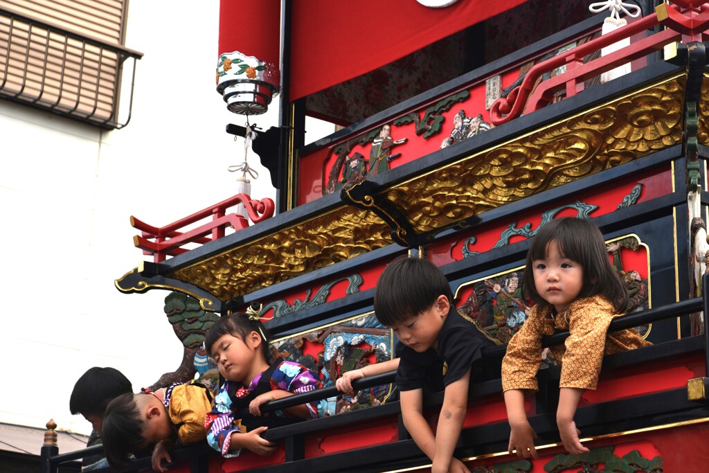 和気あいあいの西条祭り　⑥。。。！
