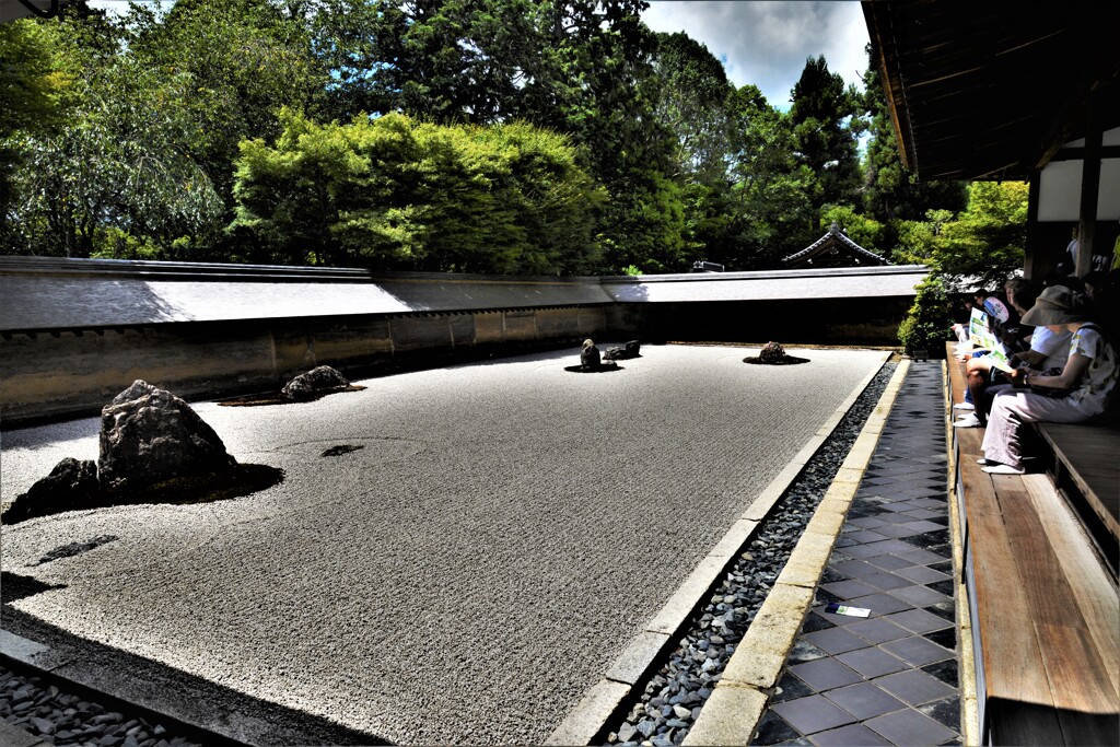 龍安寺の夏　③。。。！