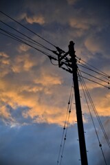 雨のち晴れ．．夕焼け空。。。！