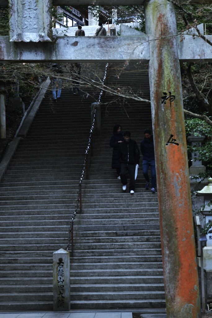 石鎚神社．．一年を祈る　②。。。！