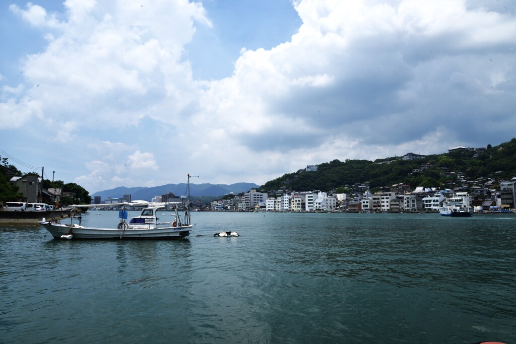真夏の尾道水道　②。。。！