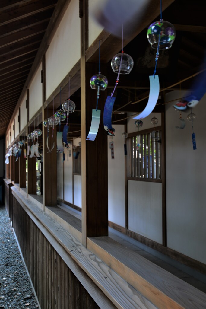 回廊に夏の風　②。。。！