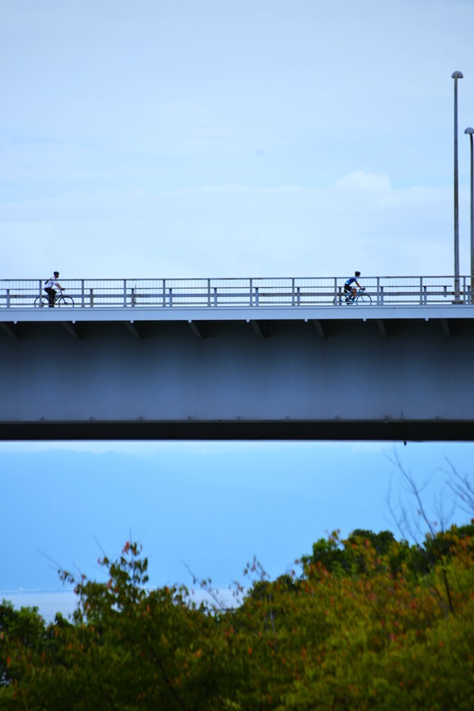 来島海峡大橋三景　➂。。。！