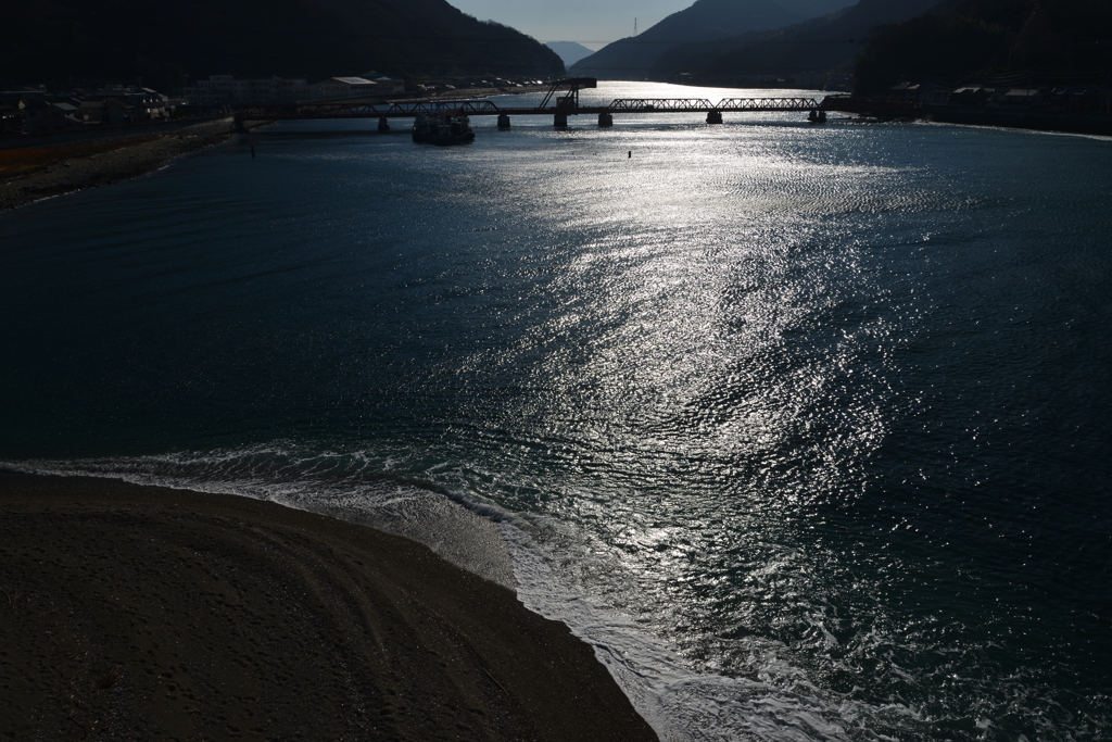 大河は海へと帰る。。。！