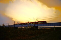 冬枯れの河原　①。。。！