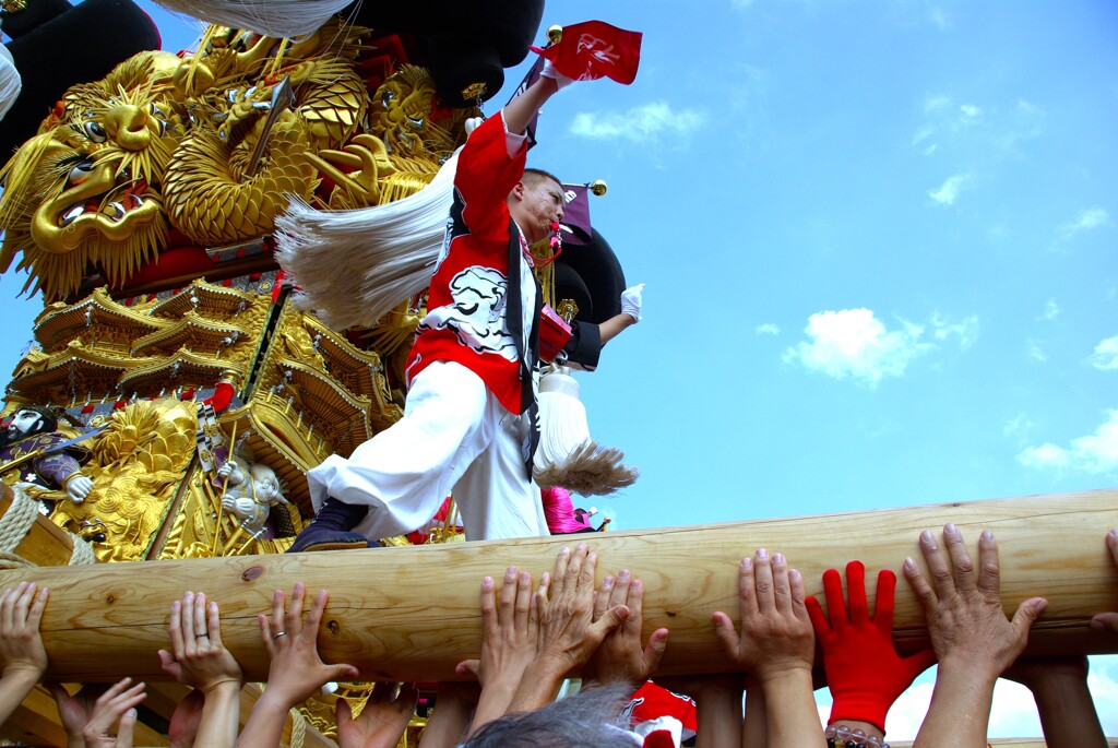 男の祭．．新居浜太鼓祭り　➂。。。！