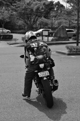 秋風を切って　①。。。！