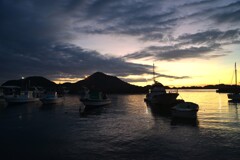 夕日に染まる　⑥。。。！