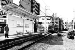停車場にて　➁。。。！