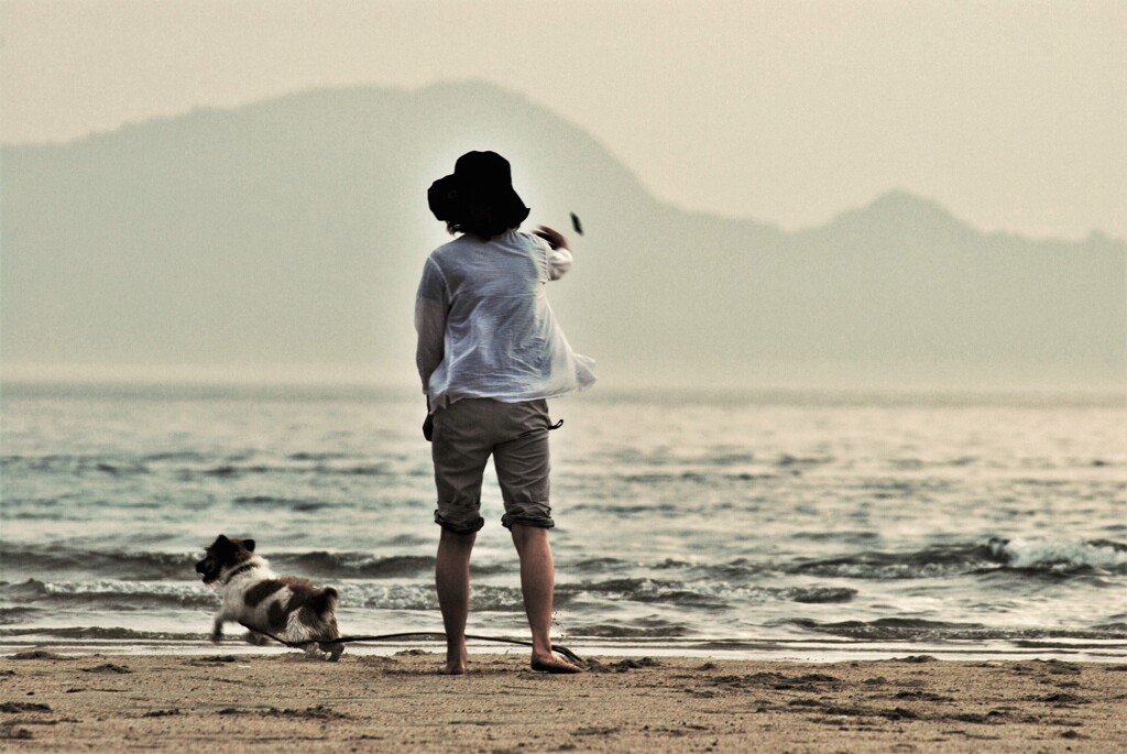 夏の戯れ。。。！