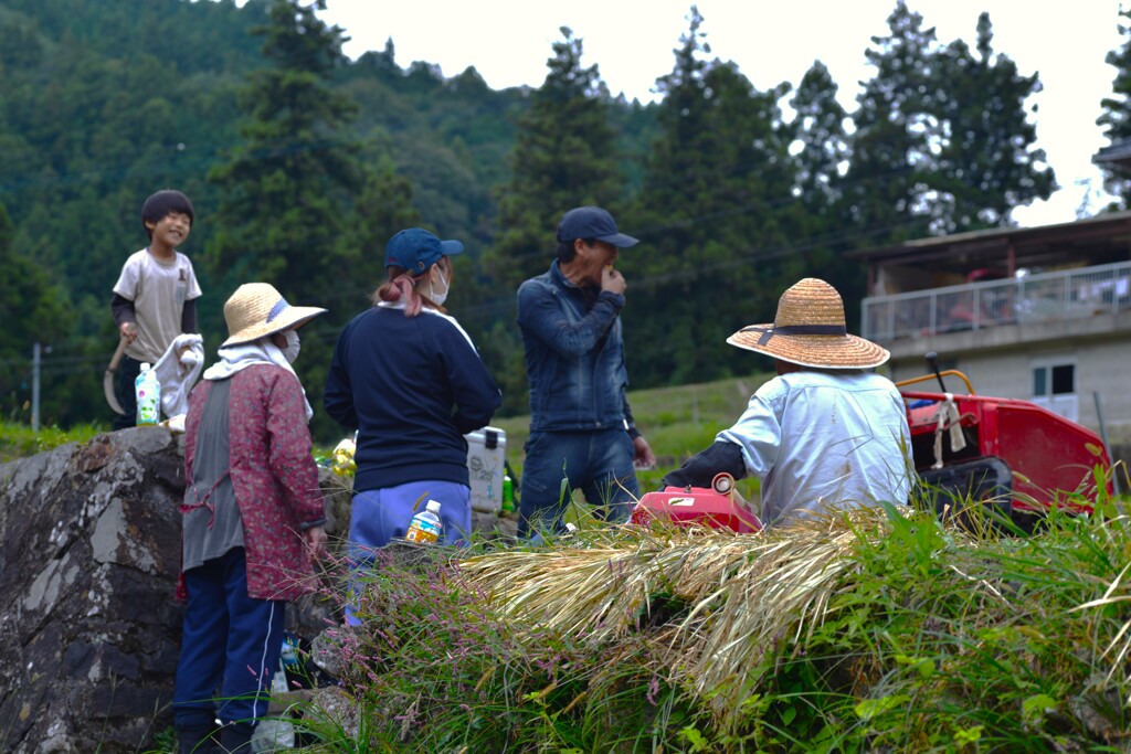 収穫の喜び　➂。。。！