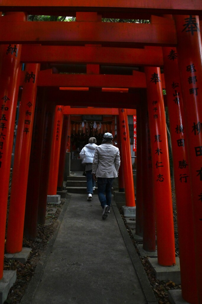 お稲荷さん参り　➂。。。！