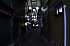 裏通り商店街。。。！