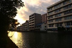 河沿いに暮れてゆく　⑤。。。！