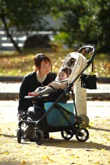 優しい陽射しと母の愛　。。。！