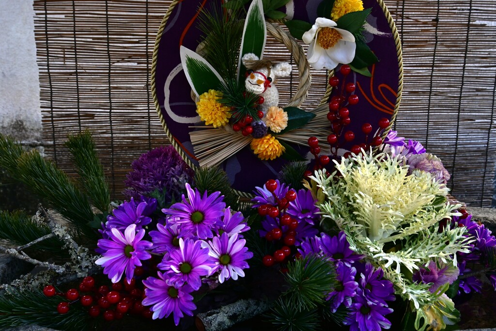 美しい花手水　②。。。！