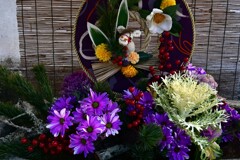 美しい花手水　②。。。！